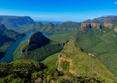 Afrique du Sud Blyde River Canyon The Three Rondavels