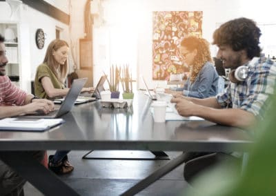 Coworking bureaux jeunes