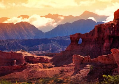 Argentine Salta Red Mountains