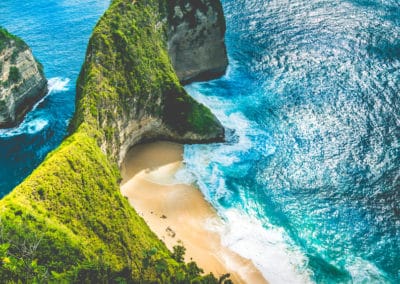 Asie Bali Manta Bay île Nusa Penida plage