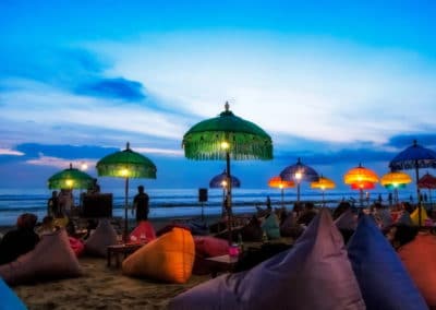 Asie Indonésie Bali Seminyak plage coucher de soleil