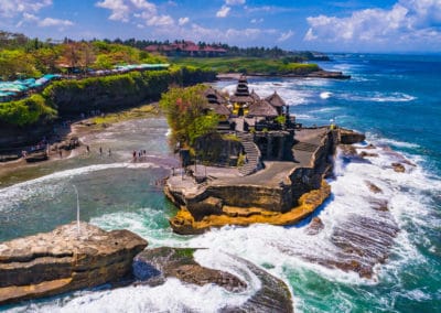 Asie Indonésie Bali Tanah Lot Temple sur la mer