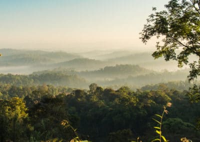 Asie Inde Coorg Karnataka point de vue montagne