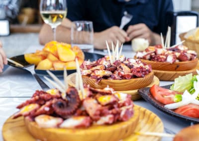 Espagne Galice Tapas restaurant