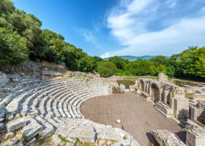 Albanie amphithéâtre ancien
