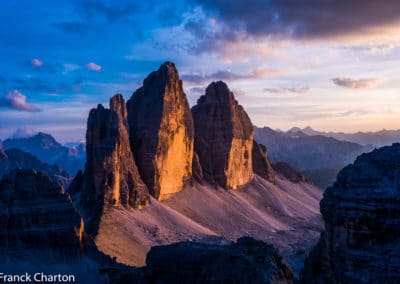 Italie Dolomites Cortina d'Ampezzo Réserve naturelle des Tre Cime