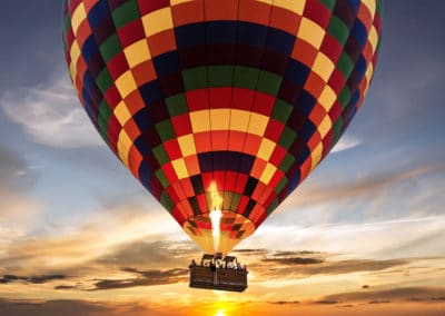 Portugal Montgolfière couleurs