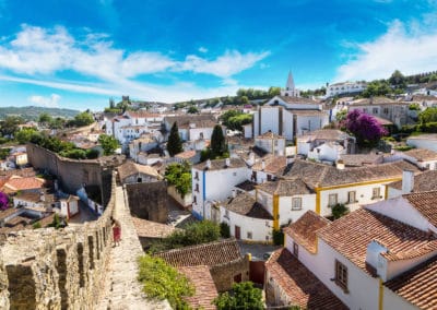 Portugal vue panoramique d'Obidos