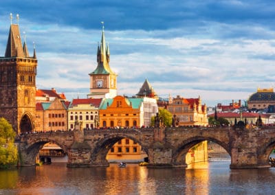 République Tchèque Prague pont monuments
