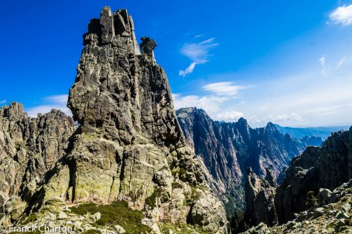 France Corse Aiguilles de Bavella France Corse du Sud: variante alpine de l'étape du GR20 en liberté