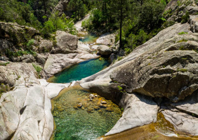 France Corse Solenzara, massif de Bavella vallon de Purcaraccia aiguille de Malanda