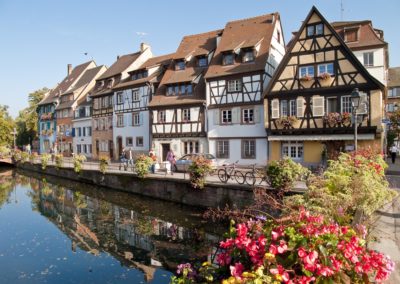 France Alsace maisons traditionnelles alsaciennes @LP-randonnevlocolmar