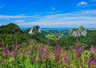 France Auvergne Mont Dore panorama végétation