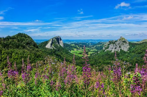 France Auvergne Mont Dore panorama végétation France Auvergne Mont Dore panorama végétation