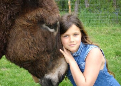 Le chemin de Stevenson en famille avec un âne