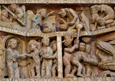 France Conques Compostelle église romane Sainte-Foy