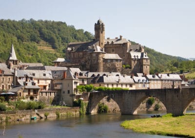 France Estaing Aubrac village