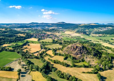 France Massif Central Le Puy-en-velay montagne panorama