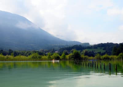 France Savoie Lyon Lac d'Aiguebelette Kayak