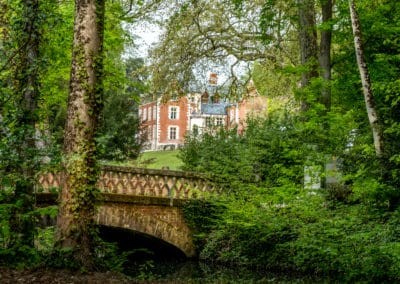 France Loire Clos Lucé château pont verdure