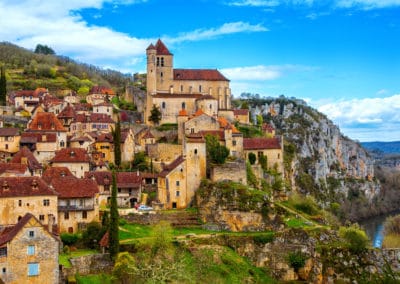 France Lot Saint-Cirq-Lapopie village