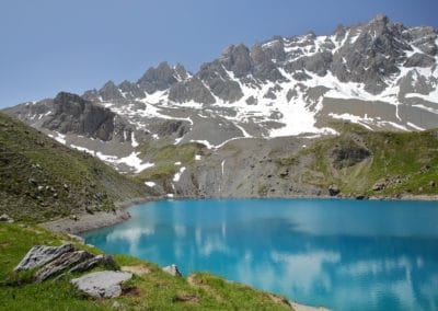 France Queyras Lac Stanne bleu montagnes