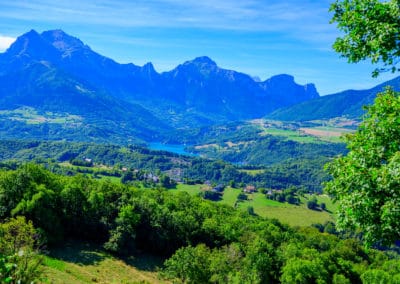France vue panoramique Grande Tête de l'Obiou montagne