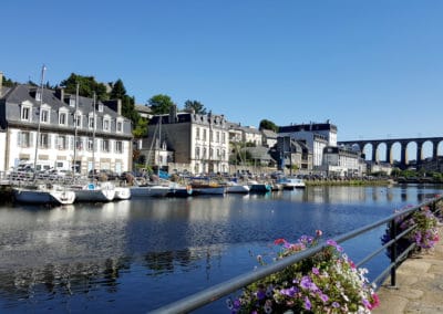 France Bretagne Morlaix rivière bateaux