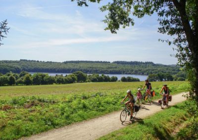 France Vélodyssée Lac de Guerledan vélo en famille ©aurelie-stapf