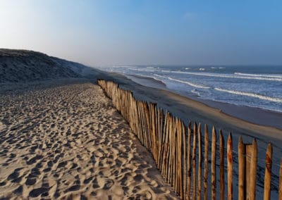 France Aquitaine Carcans plage côte sable