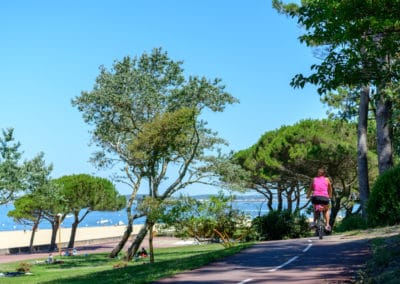 France Arcachon vélo chemin parc Pereire