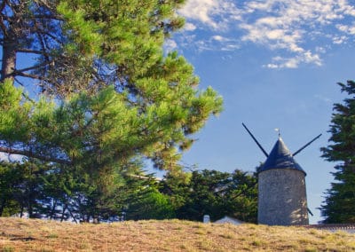 France Vélodyssée Noirmoutier moulin
