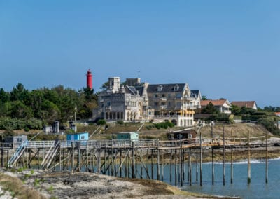 France Royan Vaux-sur-mer plage petites cabanes de pêcheurs