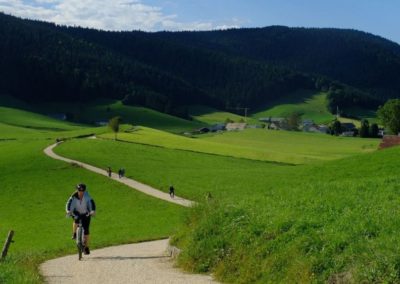 Le Vercors à vélo électrique, sur la Via Vercors à vélo vers Méaudre