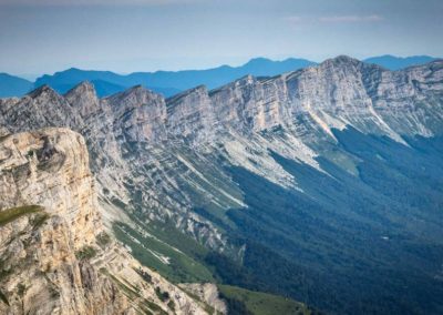 France Vercors crêtes depuis Grand Veymont montagnes