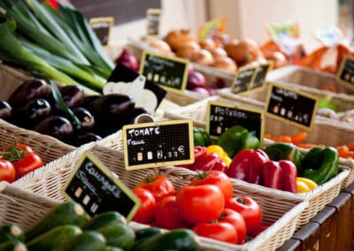 France ViaRhôna marché légumes