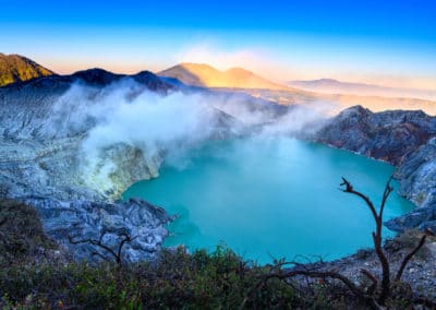 Indonésie Java Kawa Ijien Sulphur volcan