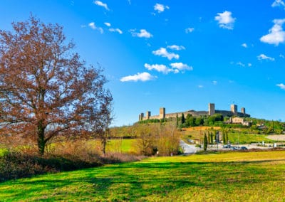 Italie Via Francigena Monteriggioni