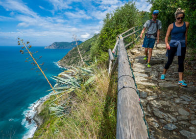 Italie Cinque Terre chemin pédestre littoral ©FCHARTON