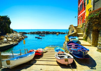 Italie Cinque Terre barques village