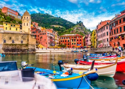 Randonnée dans les Cinque Terre avec leurs maisons colorées