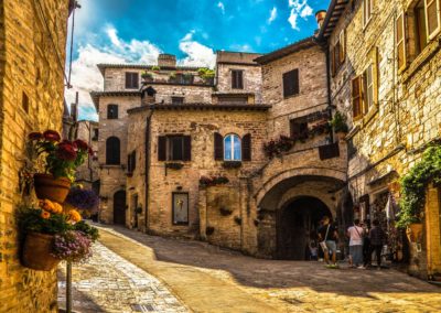 Italie Ombrie Assise rue