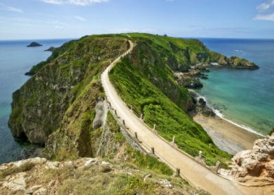 Jersey Guernesey chemin horizon falaises ©Chris-George-Photography