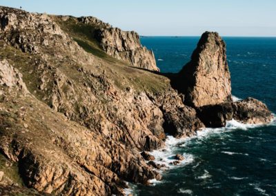 Jersey Guernesey falaises