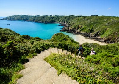 Jersey Guernesey chemin randonnée pédestre