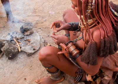 Namibie Himba peuple autochtone