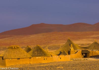 Namibie Sesriem désert du Namib Desert Lodge en lisière du Parc National du Namib Naukluft