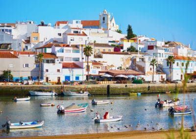 Portugal Ferragudo bateau de pêche