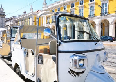 Portugal Lisbonne Tuk tuk rue