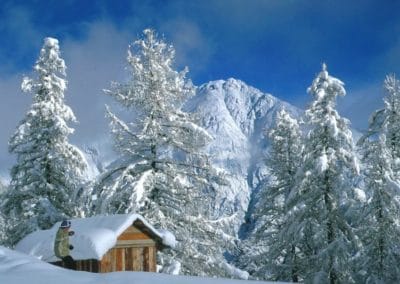 Pelvoux montagne hiver